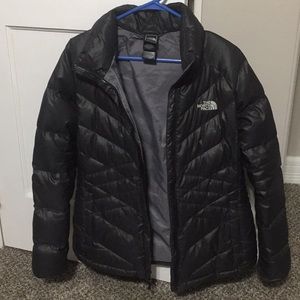 Black North face coat